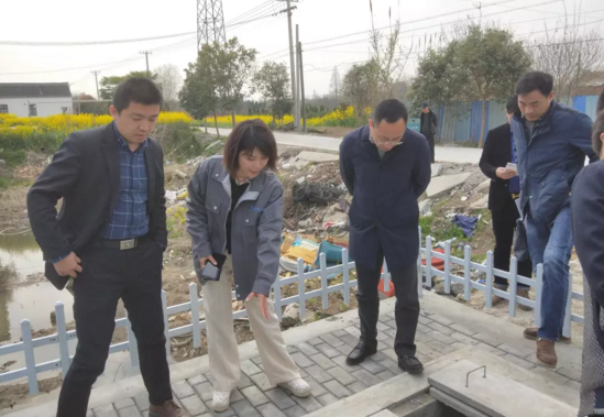 生態(tài)環(huán)境部調研力鼎農(nóng)村污水處理工程